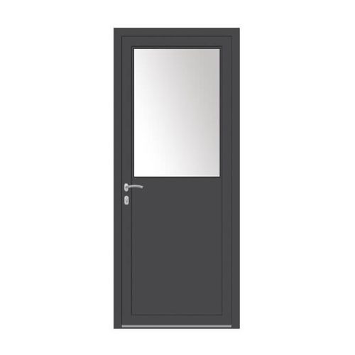 Porte de service - KAWNEER - USINE-ONLINE - en aluminium / battante / contemporaine