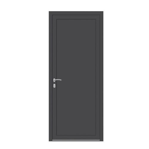 Porte de service - KAWNEER - USINE-ONLINE - en aluminium / battante / contemporaine