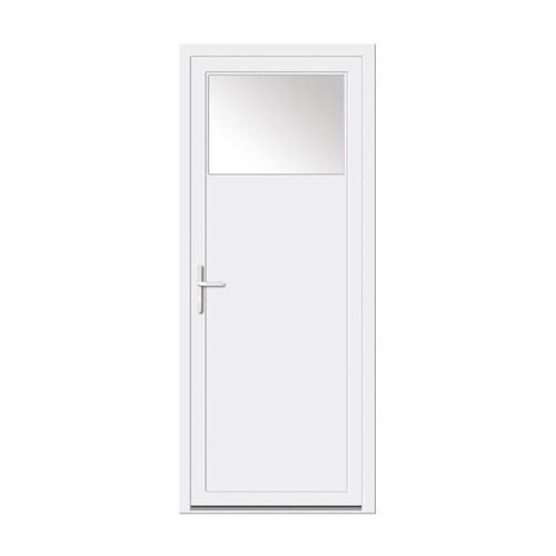 Porte de service - VEKA - USINE-ONLINE - en acier / en PVC / battante