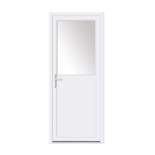 Porte de service - VEKA - USINE-ONLINE - en acier / en PVC / battante
