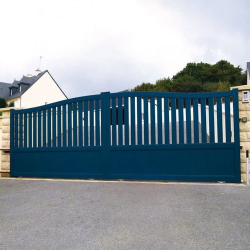 Portail en aluminium - Gwenaëlle - USINE-ONLINE - coulissant / droit / gauche