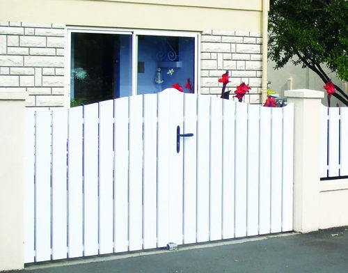 Portail battant - Mel  - USINE-ONLINE - droit / gauche / en PVC