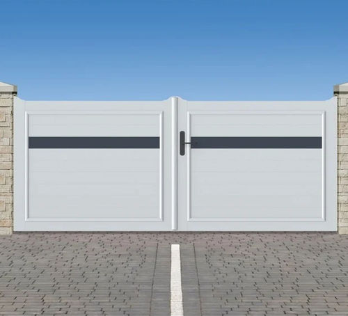 Portail battant - Pré  - USINE-ONLINE - droit / gauche / en PVC