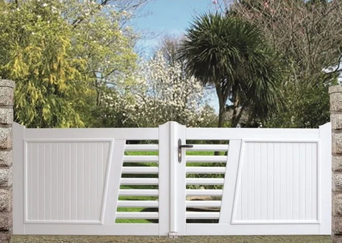 Portail battant - Plage  - USINE-ONLINE - droit / gauche / en PVC