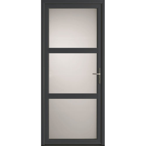 Porte d'entrée - Baliste  - USINE-ONLINE - en aluminium / battante / contemporaine