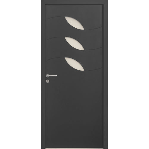 Porte d'entrée - Sprat  - USINE-ONLINE - en aluminium / battante / contemporaine