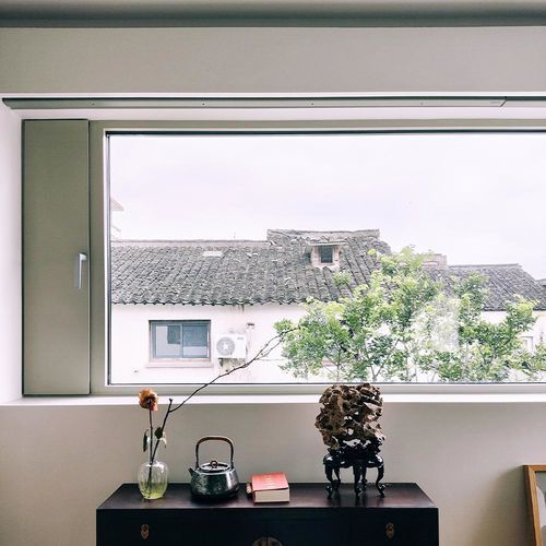 Fenêtre aluminium - 86 - SLEEK (SHANGHAI) INTELLIGENT SYSTEM CO., LTD. - en alliage d'aluminium / battante / à double vitrage