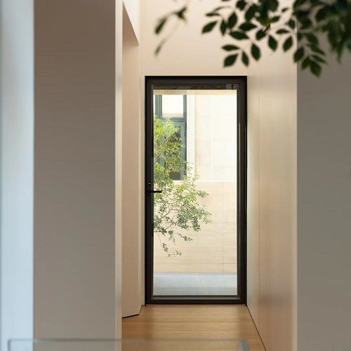 Porte d'entrée - 86 - SLEEK (SHANGHAI) INTELLIGENT SYSTEM CO., LTD. - en aluminium / en acier / en alliage d'aluminium