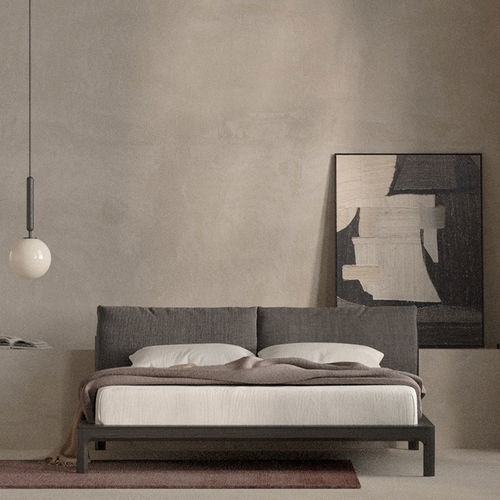 Lit double - PHASE - Fine Furniture - contemporain / avec tête de lit / en chêne