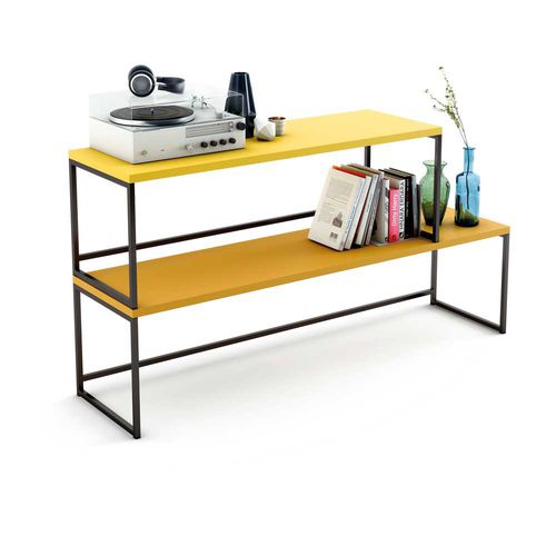 Étagère modulable - FIVE - OLUT - contemporaine / en chêne / en métal