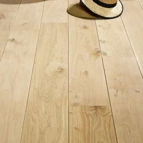 Parquet massif - RULLY - SRC - en chêne / huilé / verni