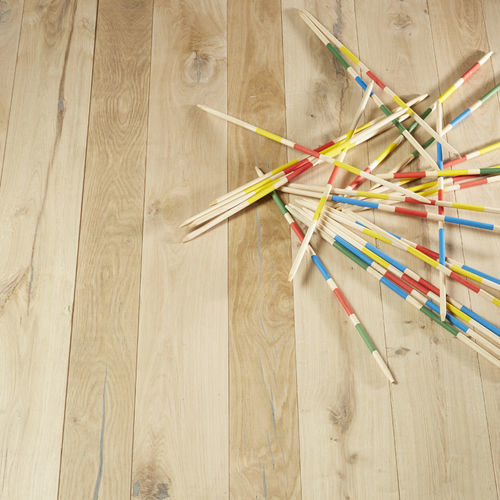 Parquet contrecollé - SAVIGNY - SRC - en chêne / huilé / verni
