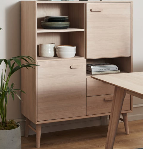 Buffet haut - PORTO  - Furnhouse Aps - contemporain / en chêne / en MDF