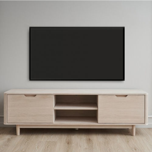 Meuble TV contemporain - NYBORG  - Furnhouse Aps - lowboard / avec rangement intégré / en chêne