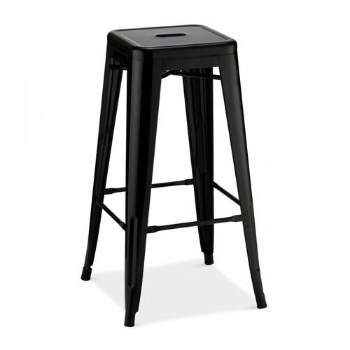 Tabouret de bar contemporain - KORONA  - Furnhouse Aps - en métal / avec piètement en métal / 4 pieds