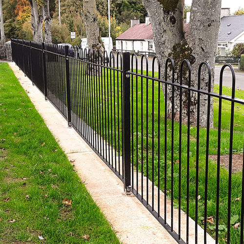 Clôture à barreaux - FDCI108001 - Fence Depot - industrielle / en acier galvanisé / droite