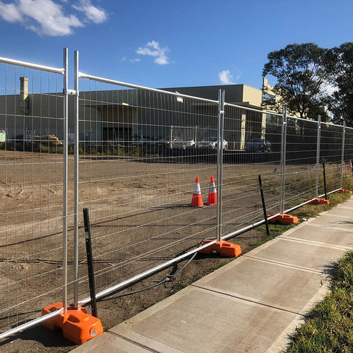 Clôture grillagée - FDCI102001 - Fence Depot - pour chantier / pour route / professionnelle