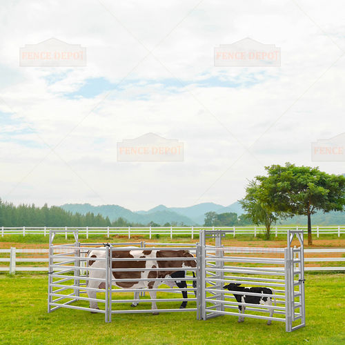 Clôture à barreaux - FDF101001 - Fence Depot - pour enclos animalier / en acier galvanisé / rectangulaire