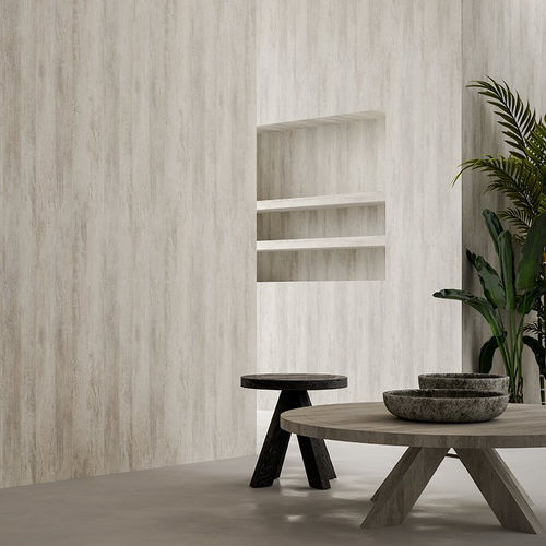 Panneau décoratif de revêtement - Woodstone Bianco A61 - Saviola - mural / mélaminé / lisse