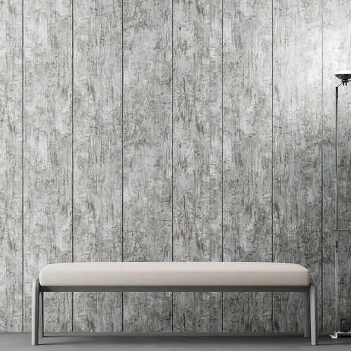 Panneau décoratif de revêtement - Tiger Wood Grigio DM6 - Saviola - mural / mélaminé / texturé