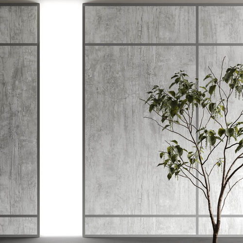 Panneau décoratif de revêtement - Tiger Wood Bianco DP8 - Saviola - mural / mélaminé / lisse