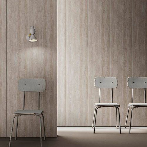 Panneau décoratif de revêtement - Gessato Grigio P01 - Saviola - mural / mélaminé / lisse
