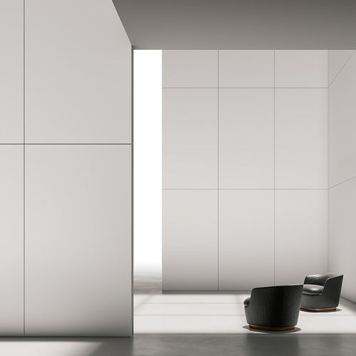 Panneau décoratif de revêtement - Bianco Ice OSS - Saviola - mural / mélaminé / lisse