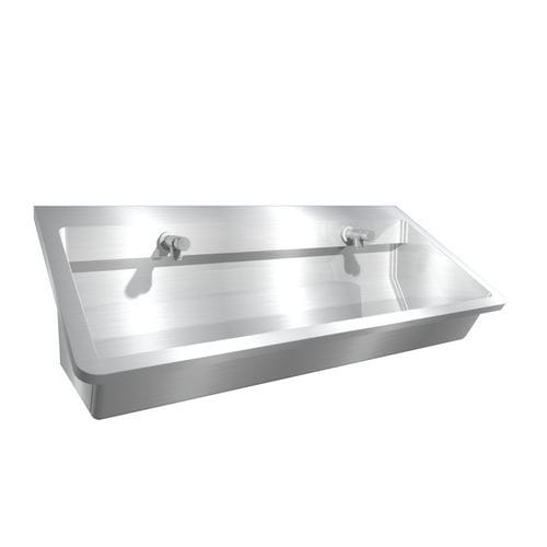 Lave-mains suspendu - Perfect II : 470125 - LOGGERE - rectangulaire / en acier inoxydable brossé