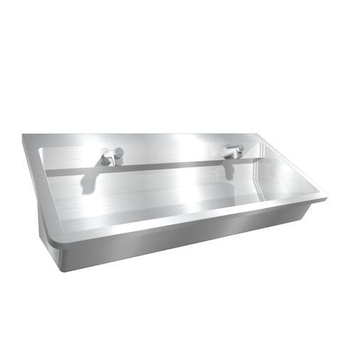 Lave-mains suspendu - Perfect II : 470126 - LOGGERE - rectangulaire / en acier inoxydable brossé