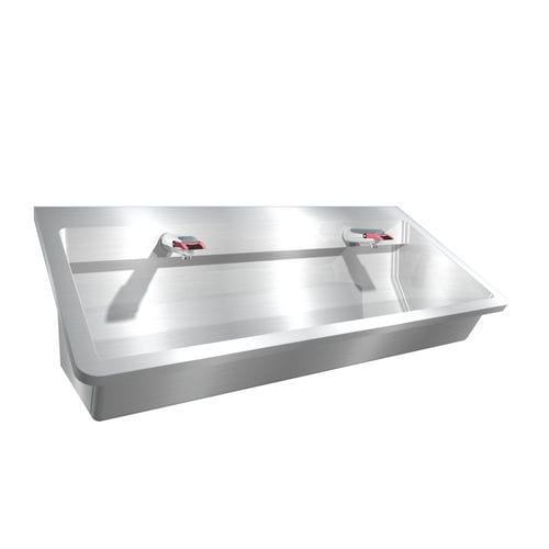 Lave-mains suspendu - Perfect II : 470127 - LOGGERE - rectangulaire / en acier inoxydable brossé