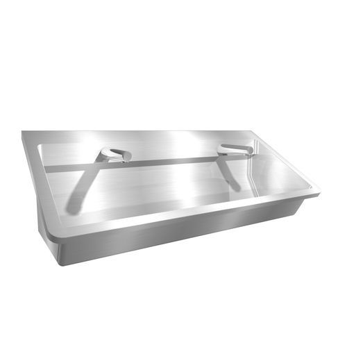 Lave-mains suspendu - Perfect II : 472120 - LOGGERE - rectangulaire / en acier inoxydable brossé