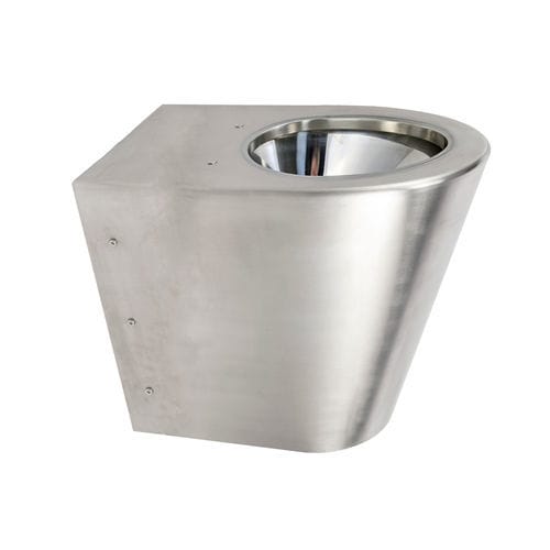 WC à poser - TYTON II - LOGGERE - en inox / résidentiel / professionnel