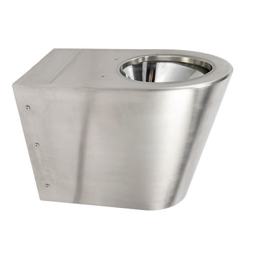 WC à poser - TYTON II - LOGGERE - en inox / résidentiel / professionnel
