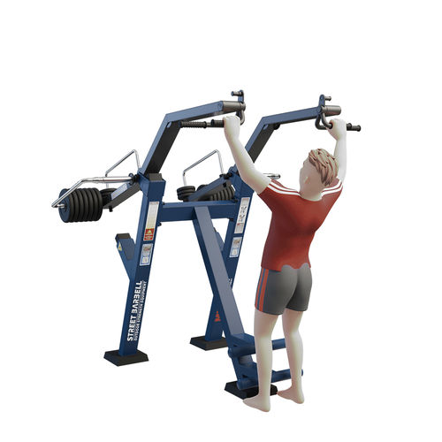 Appareil de musculation tirage haut - MB 7.38  - Streetbarbell - d'extérieur / professionnel