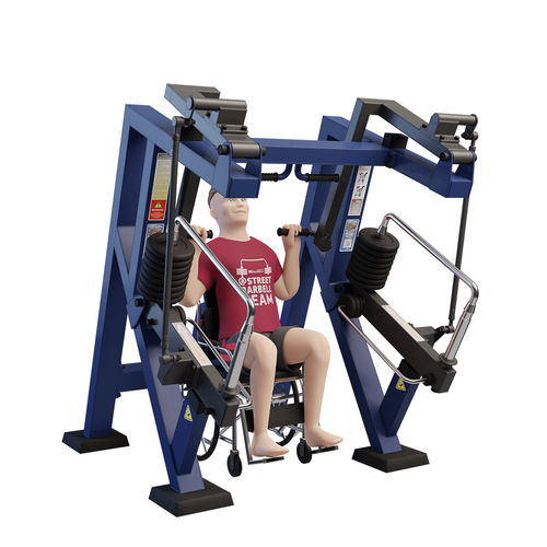 Appareil de musculation presse à épaules - MB 7.29.3 STREETBARBELL+  - Streetbarbell - d'extérieur / professionnel