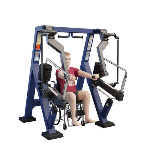 Appareil de musculation presse pectorale - MB 7.30.3 STREETBARBELL+  - Streetbarbell - d'extérieur / professionnel
