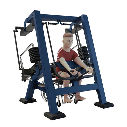 Appareil de musculation curl - MB 7.39.3 STREETBARBELL+ - Streetbarbell - biceps / d'extérieur / professionnel