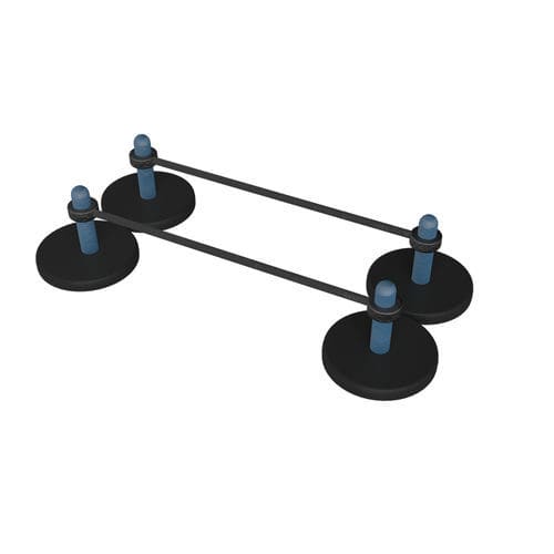 Barres parallèles d'extérieur - MB 7.60/5 LOW LEVEL - Streetbarbell - pour parcours de santé