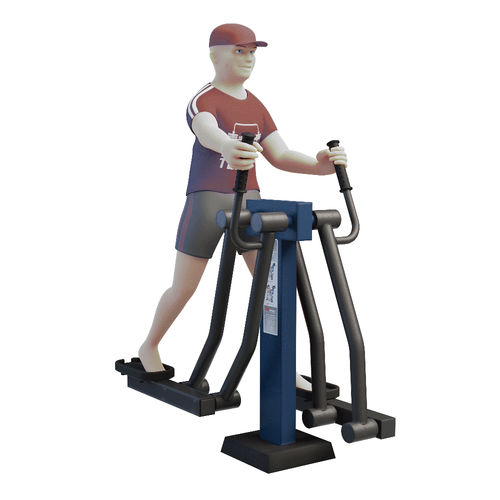 Skieur de fond d'extérieur - MB 7.11.1 - Streetbarbell - pour enfant