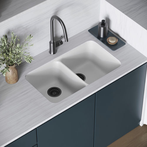 Panneau décoratif de revêtement - Luna - Durasein - pour agencement intérieur / en Solid Surface / texturé