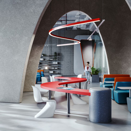 Panneau décoratif de revêtement - Concrete - Durasein - pour agencement intérieur / en Solid Surface / texturé