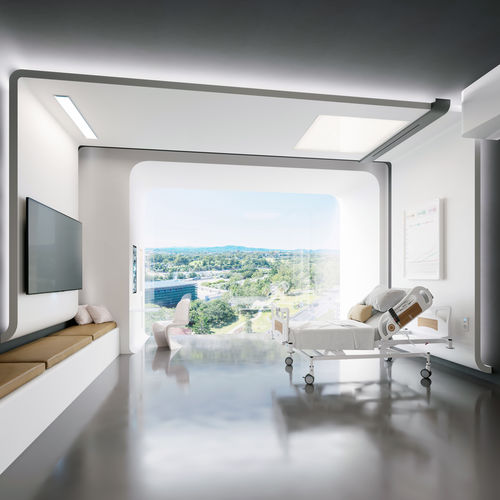 Panneau décoratif de revêtement - Slanico White - Durasein - pour agencement intérieur / en Solid Surface / lisse