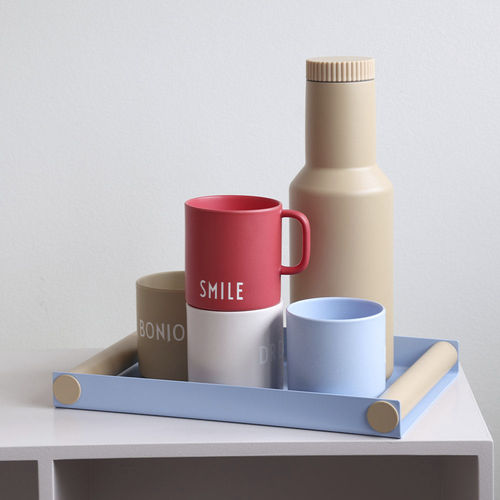 Plateau de service en acier à revêtement par poudre - Ray medium - DESIGN LETTERS ApS