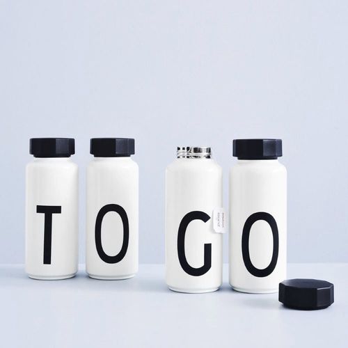 Bouteille en inox - Personal Insulated A-Z - DESIGN LETTERS ApS