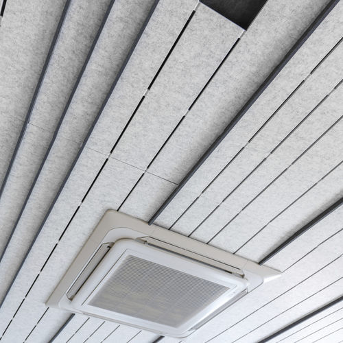 Faux-plafond en PET - Code - ECOcero - en lames / pour bureau / d'intérieur
