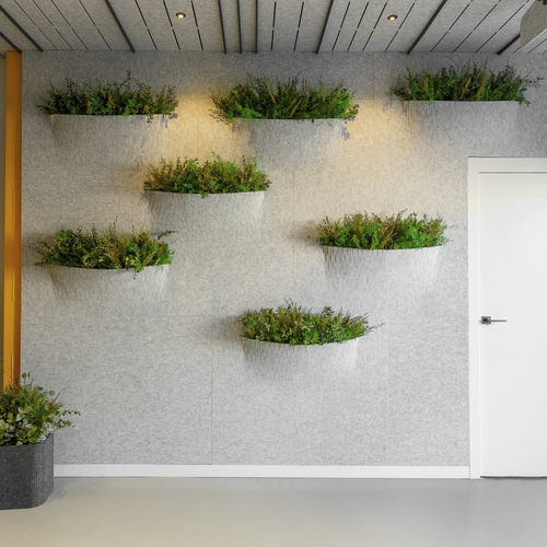 Jardin vertical floral - OTOgreen  - ECOcero - d'intérieur / acoustique