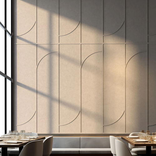 Panneau acoustique pour mur - Volume - ECOcero - en PET / rectangulaire / 3D