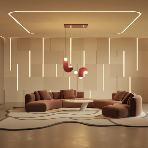 Profilé éclairant de plafond - Lumomesh - ECOcero - mural / encastrable / à LED