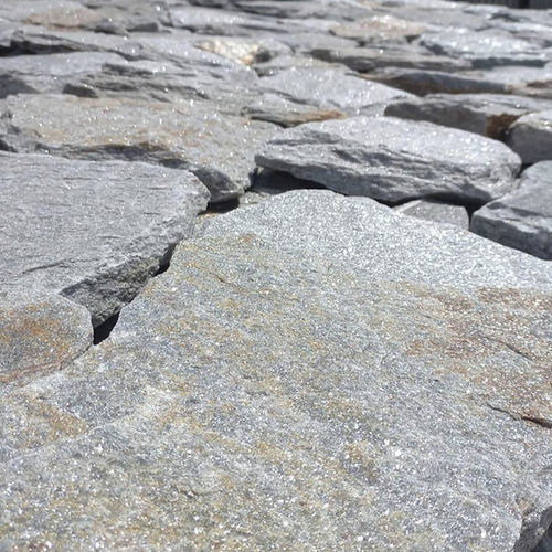 Bloc en pierre pour mur - GREY  - Terra Natural - apparent / décoratif / en quartzite