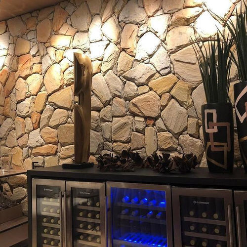 Bloc en pierre pour mur - GOLD  - Terra Natural - décoratif / en quartzite